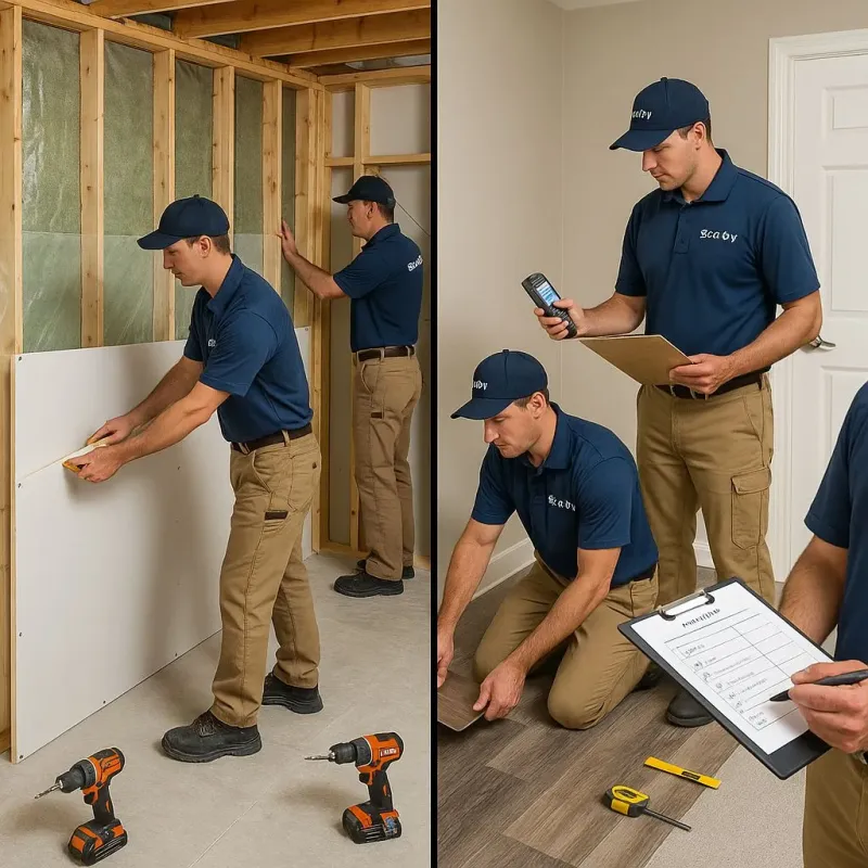 Repairs and Reconstruction process in Murfreesboro, AR
